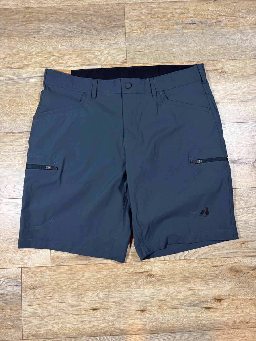 Eddie Bauer Men's Athletic Cargo Shorts - Dark Charcoal